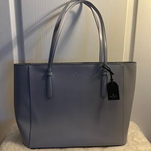 Beautiful spacious Kate Spade tote. Pale blue color.